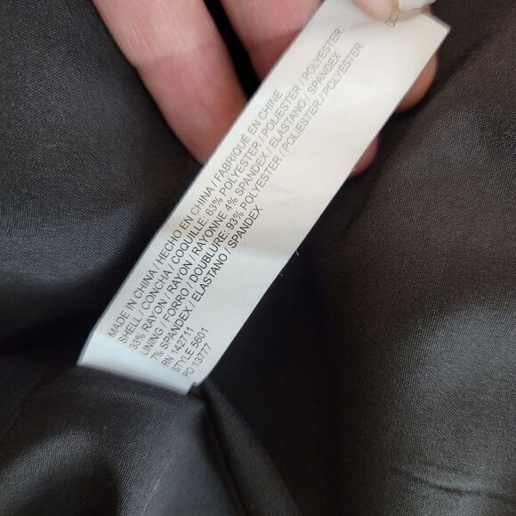 Eloqui gray unstructured gray open front blazer - Picture 8 of 8